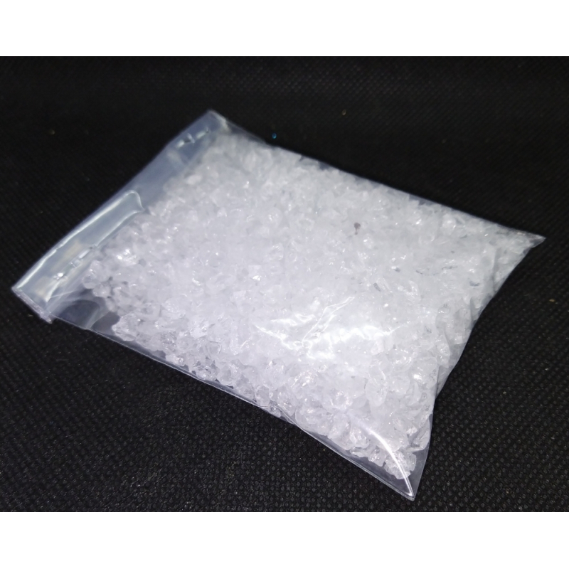 zakje kleine witte steentjes 100gr.